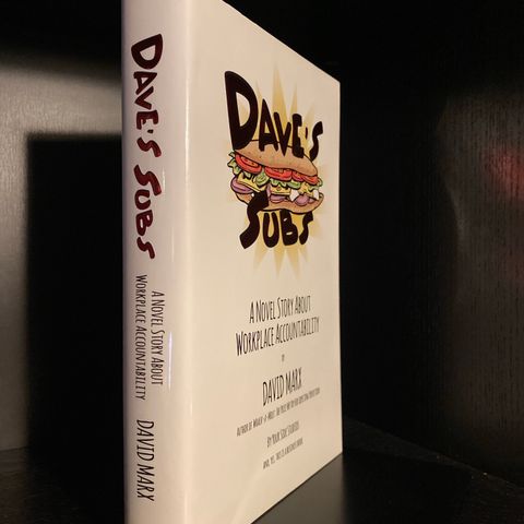 📚BORGE ANTIKVARIAT: «Dave’s Subs: A  Novel Story About Workplace Accountability”