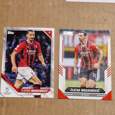 Zlatan Ibrahimovic AC Milan x 2