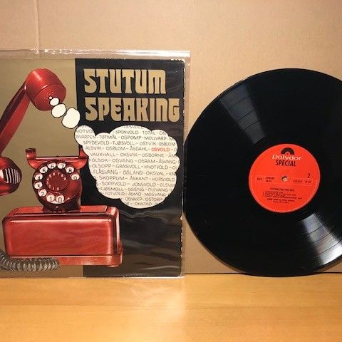 Vinyl, Stutum Speaking, Bjørn Sand - Totto Osvlod, 2920 103