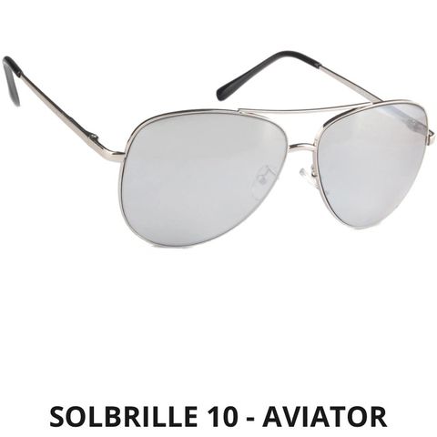 Solbrille 10 aviator