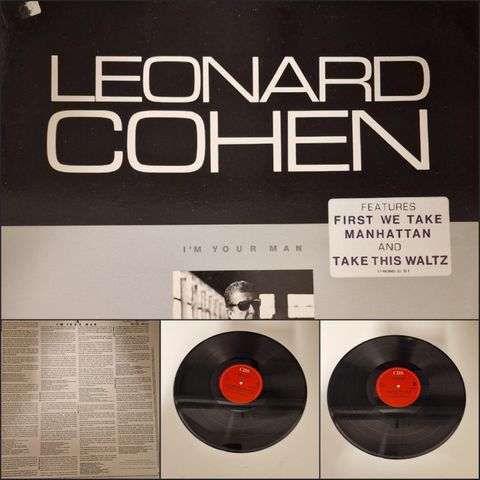 LEONARD COHEN "I'M YOUR MAN" 1988