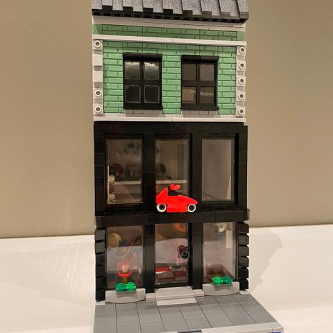 Lego byhus Vespa Store MOC