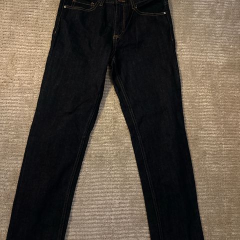 Som ny! Superfine mørkblå jeans str 158cm fra Cubus.