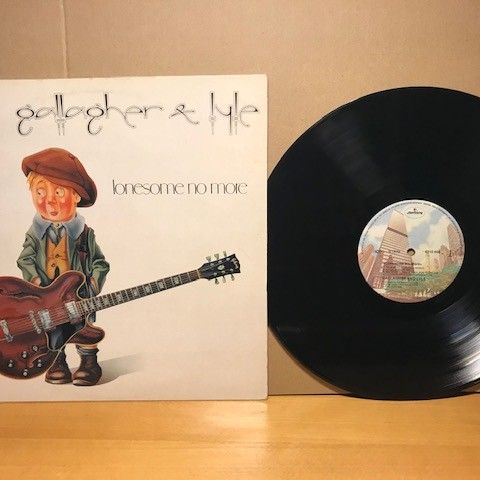 Vinyl, Gallagher and Lyle, Lonesome no more, 6310 048