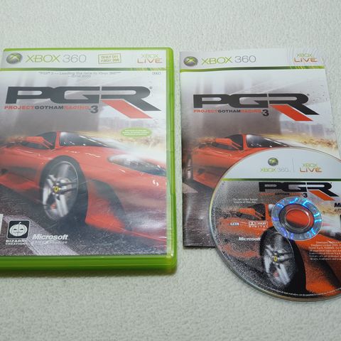 Project Gotham Racing 3 (PGR 3) - XBOX 360