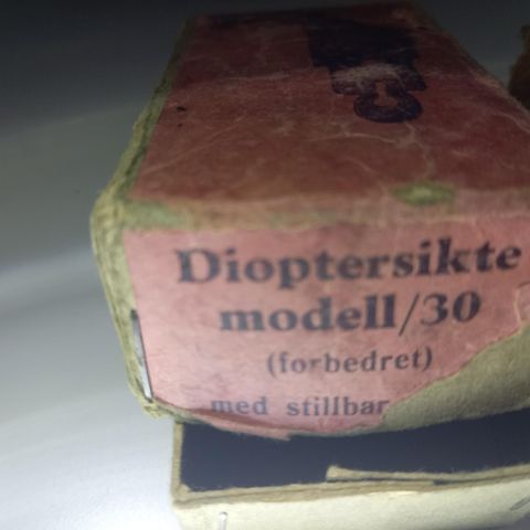 Diopter sikte modell 30