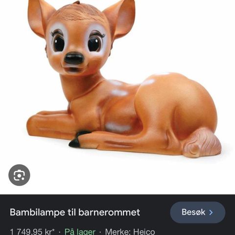 Heico lamper  Bambi og kanin