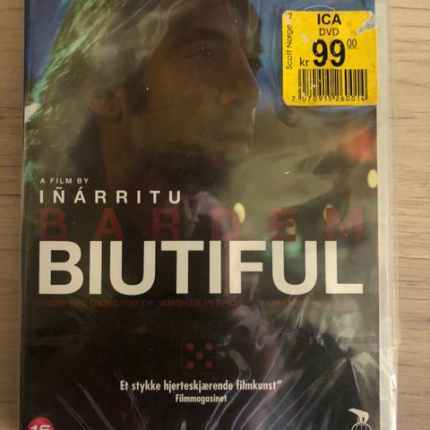 Bardem biutiful (DVD).