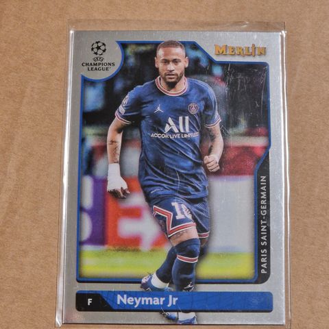 Neymar Jr PSG Topps Merlin 2022