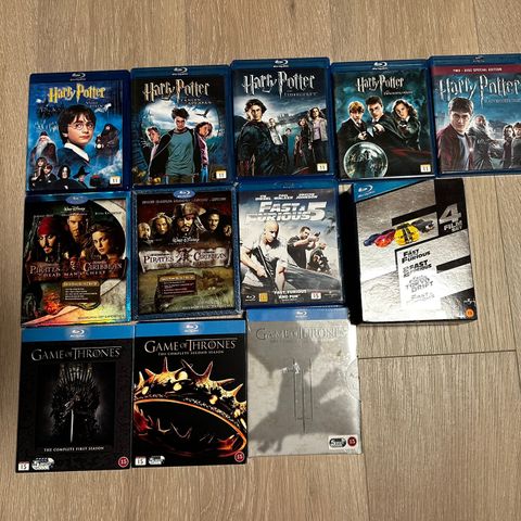 Blu ray, billig!