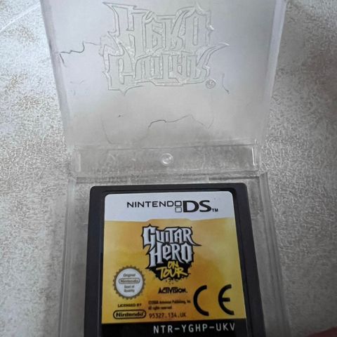 Guitar Hero spill til Nintendo DS
