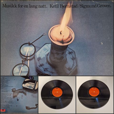 KETIL BJØRNSTAD  / SIGMUND GROVEN "MUSIKK FOR EN LANG NATT" 1977