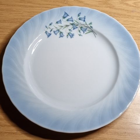 Asjett, Christineholm Porcelain, Blåklokke mønster