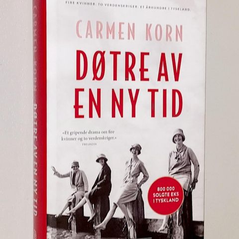 CARMEN KORN BOK.DØTRE AV EN NY TID.INNBUNDET.