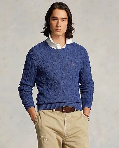 Helt Ny! Ralph Lauren Cable-Knit genser