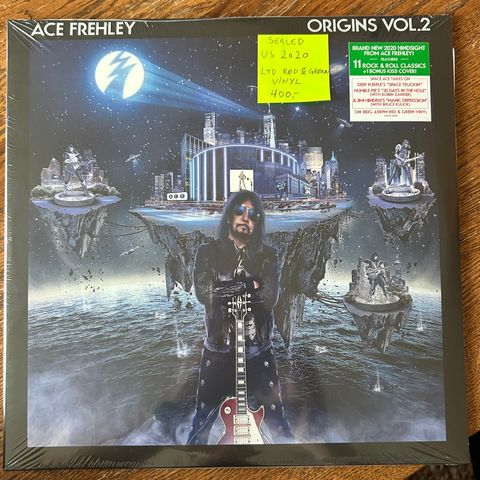 Ace Frehley LP-er - Forseglet