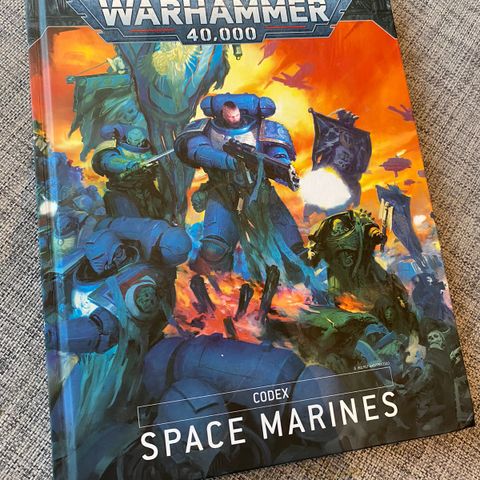 warhammer 40K space marines Codex bok 9th Edition