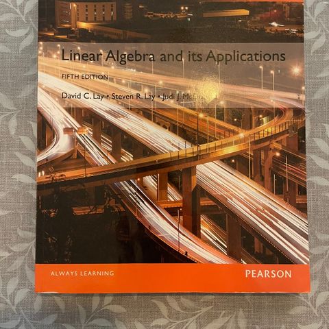 linear algebra and its applications