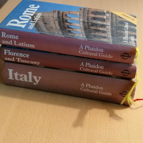 A Phaidon cultural guide - Italy, Rome and Latium og Florence and Tuscany