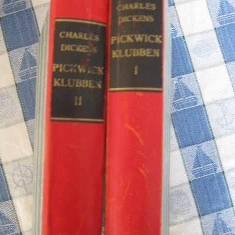 Charles Dickens - Pickwick - Klubben's - Bind 1 og 2 (Dreyer forl.)