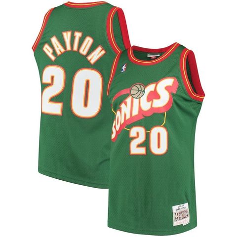 Mitchell & Ness- Seattle Supersonics 1995-96 Gary Payton Swingman Jersey