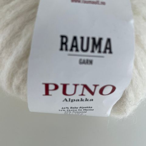 🧶 Enkelt garnnøster i Puno fra Raumagarn i forskjellige farger