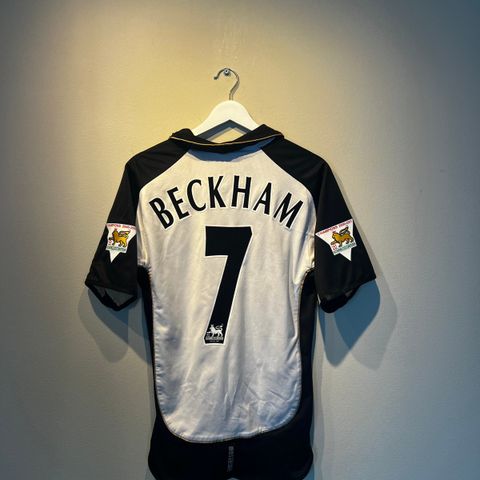 Manchester United 2001/02 Centenary Borte - Beckham 7 - Fotballdrakt