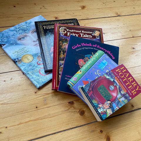 Bokpakke på engelsk, barnebøker