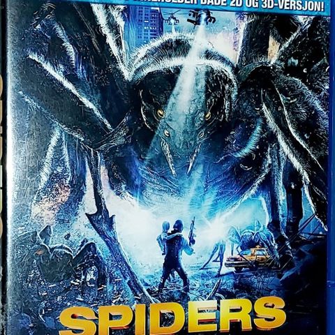 BLU RAY 2D/3D.SPIDERS.