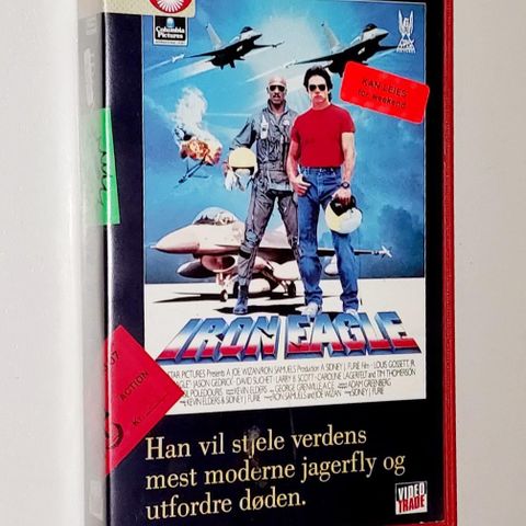 VHS BIG BOX.IRON EAGLE.