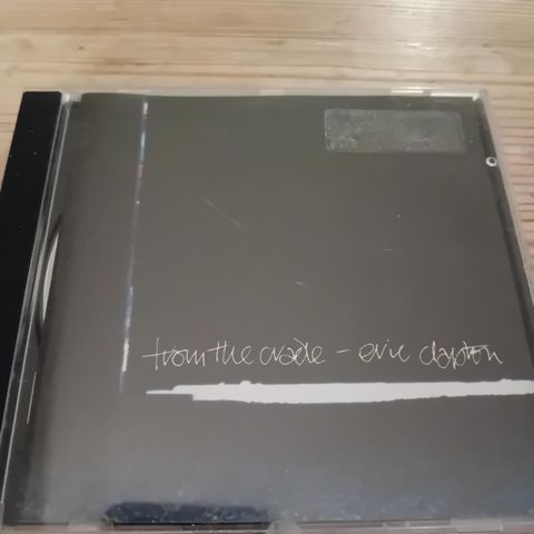 Eric Clapton CD- From the cradle