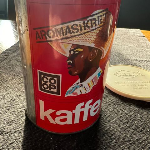 Nostalgisk Coop Kaffe boks