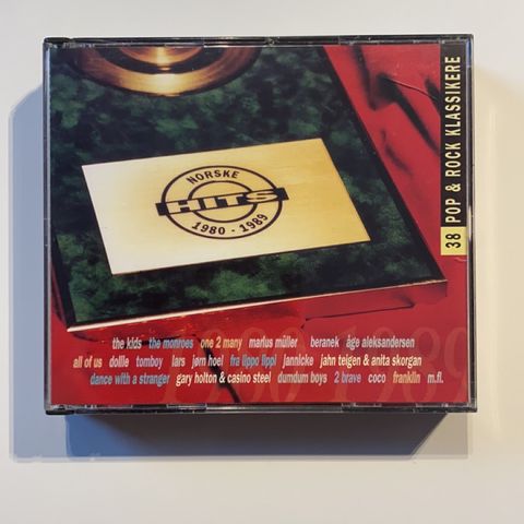 CD - Norske Hits 1980-1989