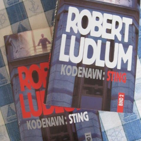 Robert Ludlum - Kodenavn - Sting bind 1 og 2 (innb)