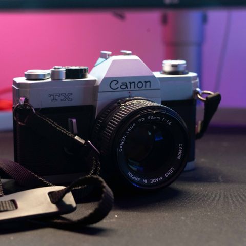 Canon TX med objektiv