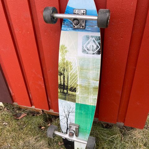 Komplett longboard (nesten ubrukt)