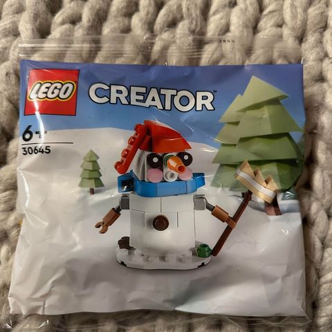 Ny/Uåpnet Lego - 30645 Snowman polybag