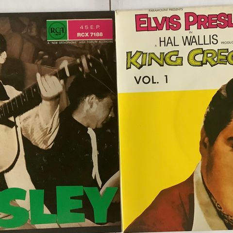 2 x Ep 1981 * Elvis Presley * King Creole