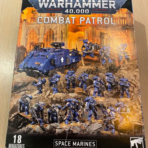 Warhammer 40k combat patrol med Impulsor pakke