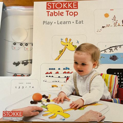 Stokke Table Top - play - learn -eat selges!