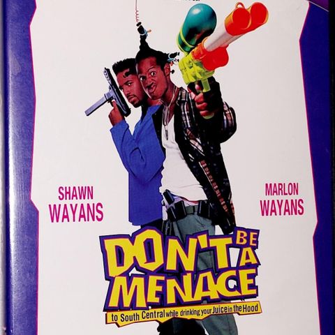 DVD.DON'T BE A MENACE.Sonefri spiller.