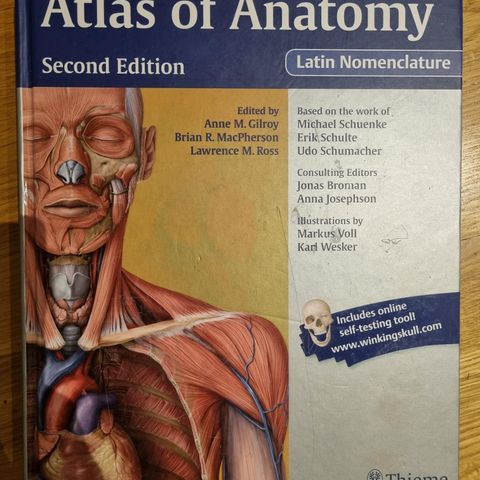 Atlas of Anatomy Latin Nomenclature, second edition