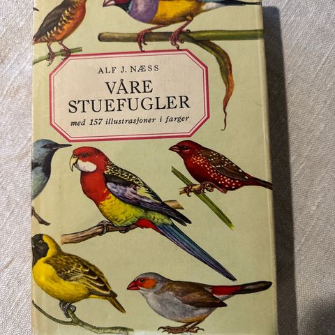 BOK «VÅRE STUEFUGLER» hvordan stelle og passe fuglene