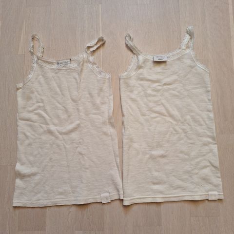 2 stk nydelige ull singlet fra Pierre Robert