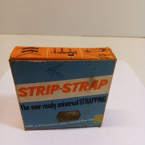 Gammel unik vintage eske med Strip-Strap for opphenging/stropping  kun 175,-.