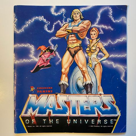 He-Man and the Masters of the Universe Panini Album