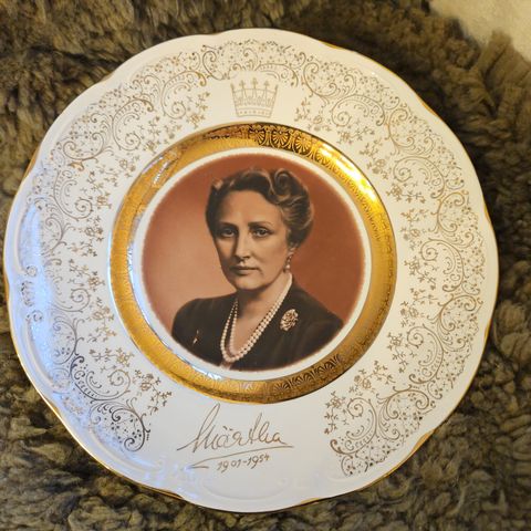 Figgjo flint minne plate