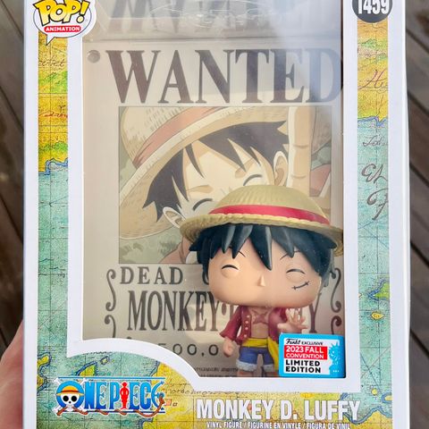 Funko Pop! Monkey D. Luffy (Wanted Poster) [Fall Convention] | One Piece (1459)