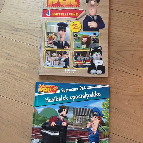 To Postmann Pat bøker