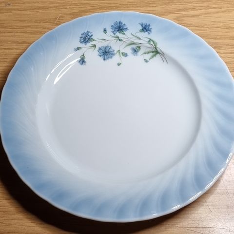 Asjett, Christineholm Porcelain, Kornblomst mønster